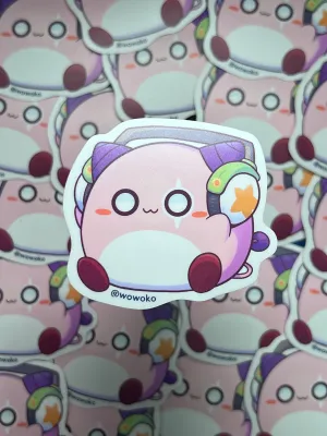 Sticker - Potato Fighters - Maple Story Pink Bean