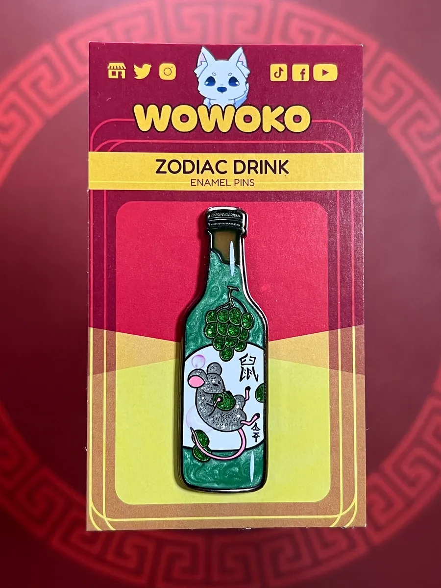 Enamel Pin - Zodiac Drink Enamel Pin - Zodiac Drink