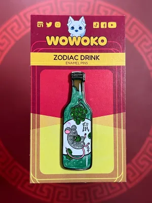 Enamel Pin - Zodiac Drink