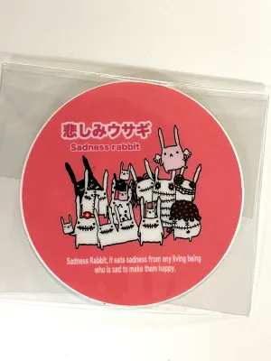 Sticker, Pink Circle