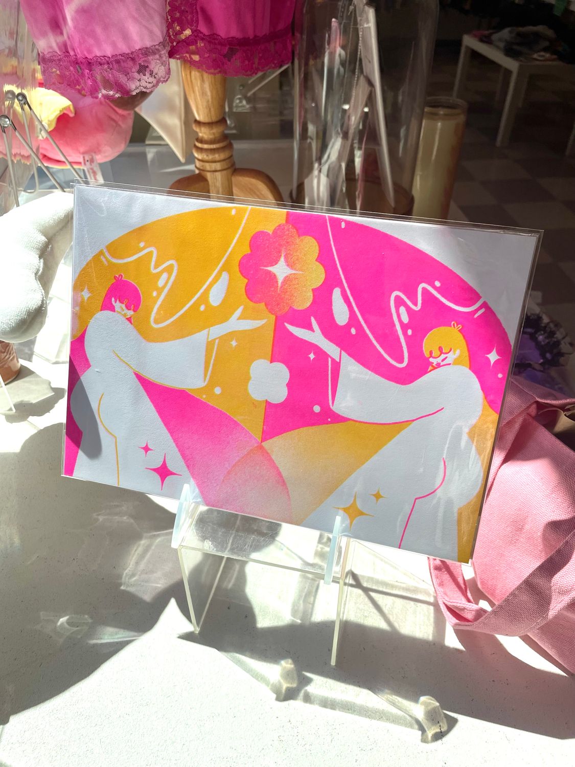 Gifting Risograph Print