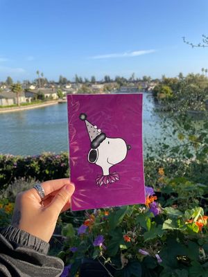 FINAL SALE - Pride Clown Snoopy Print
