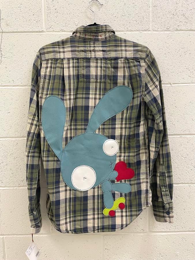 The Skate Love Of Second Dibs Flannel - S The Skate Love Of Second Dibs Flannel - S