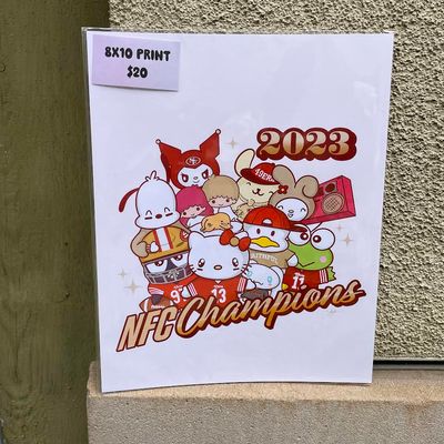 Sanrio x NFC Champ 8x10 Print