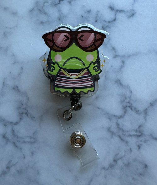 Keroppi Thizz Badge Reel