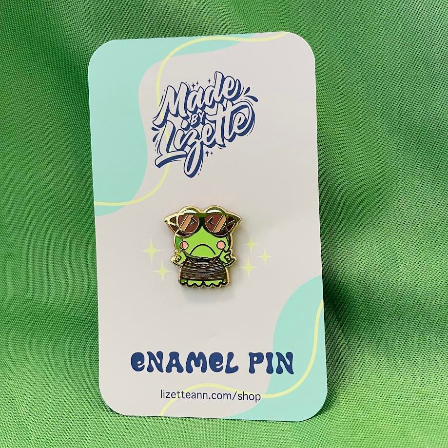 Keroppi Mac Dre Enamel Pin