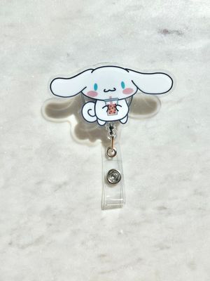 Cinnamoroll Retractable Badge Reel