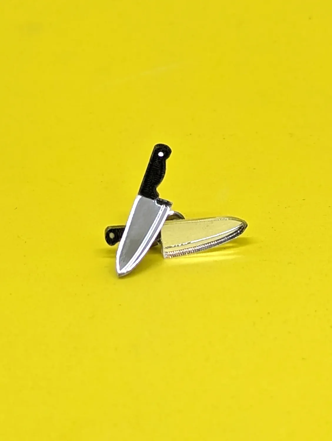 Knife Mirror Earrings