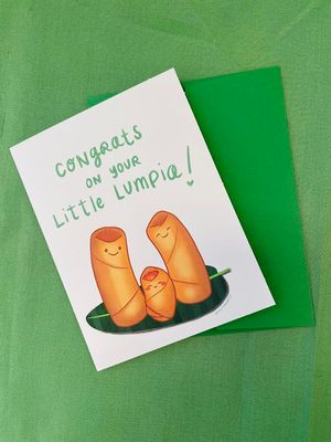 Congrats on Your Little Lumpia Card