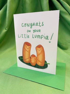 Congrats on Your Little Lumpia Card