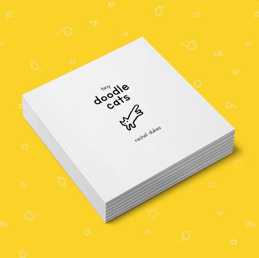 Tiny Doodle Cats Zine - B Grade - FINAL SALE