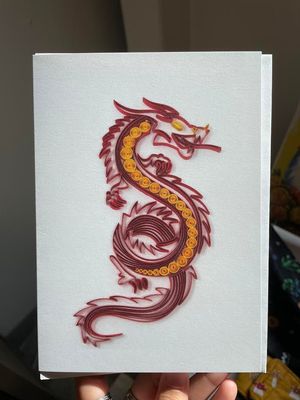 Dragon Greeting Card (PS)