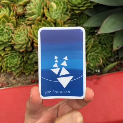 SF Commuter Card Sticker – ST BAY 001