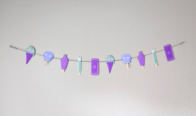 Goth Ice Cream Banner