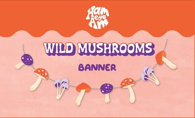 Wild Mushrooms Banner