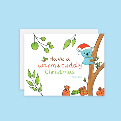 Vala Tropical Christmas Card
