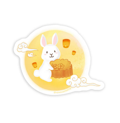 Mid Autumn Bunny Sticker