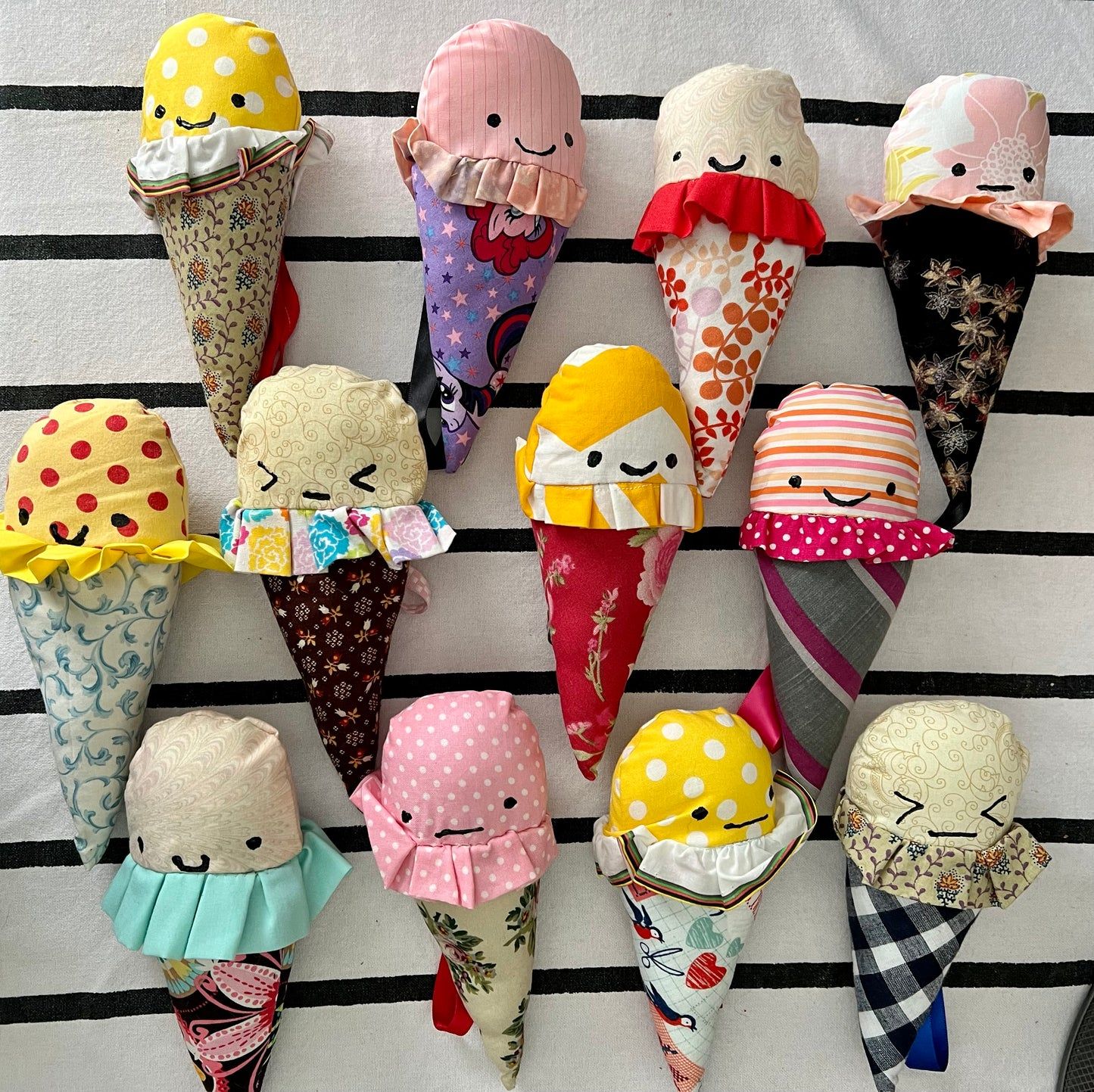 Little Ice Cream Cone Plush