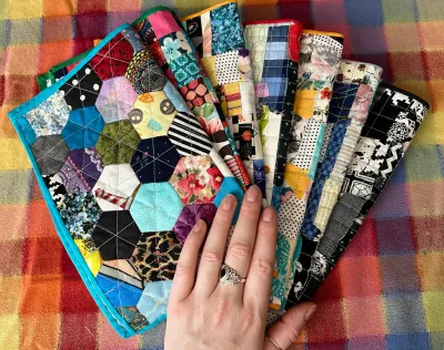 Dollhouse Handmade Quilt