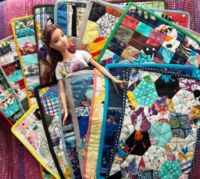 Dollhouse Handmade Quilt
