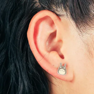 Totoro Earring Posts