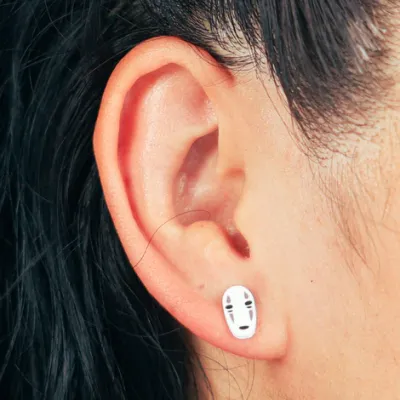 No Face Earring Posts