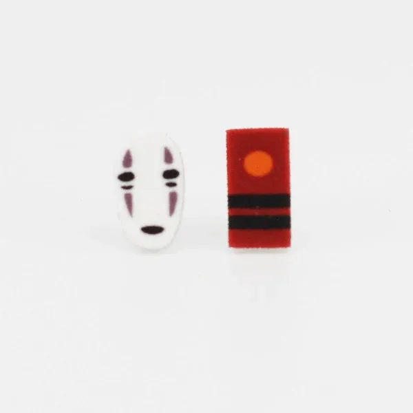 No Face Earring Posts