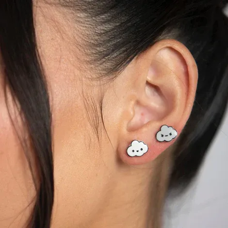 Moody Cloud Earring