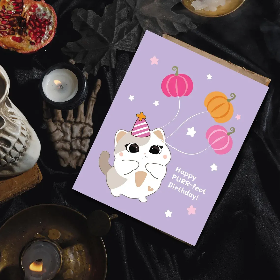 Happy Birthday Halloween Card (D&amp;U)