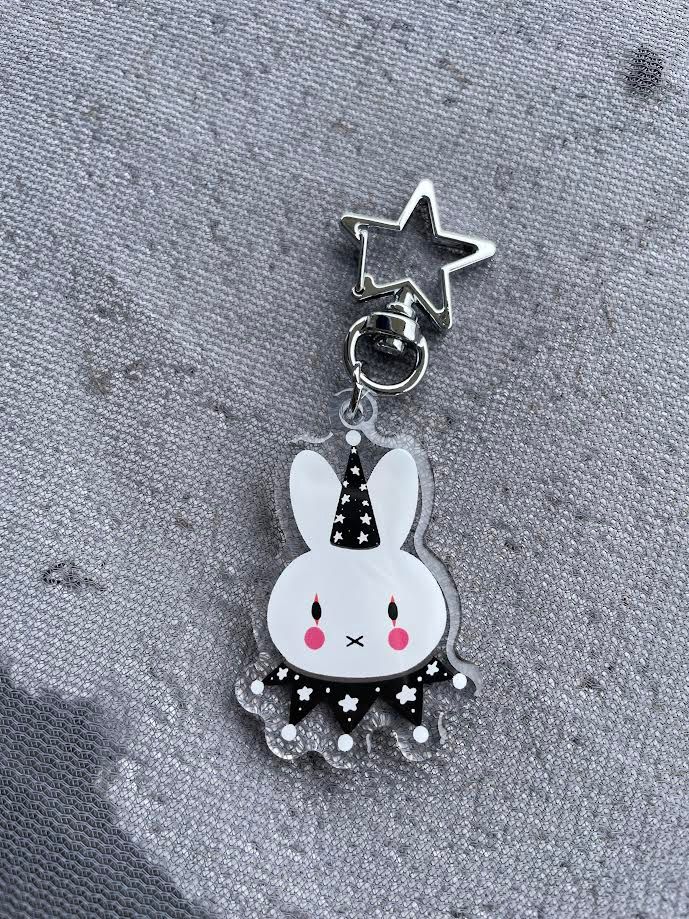 Clown Miffy Keychain 2&quot;