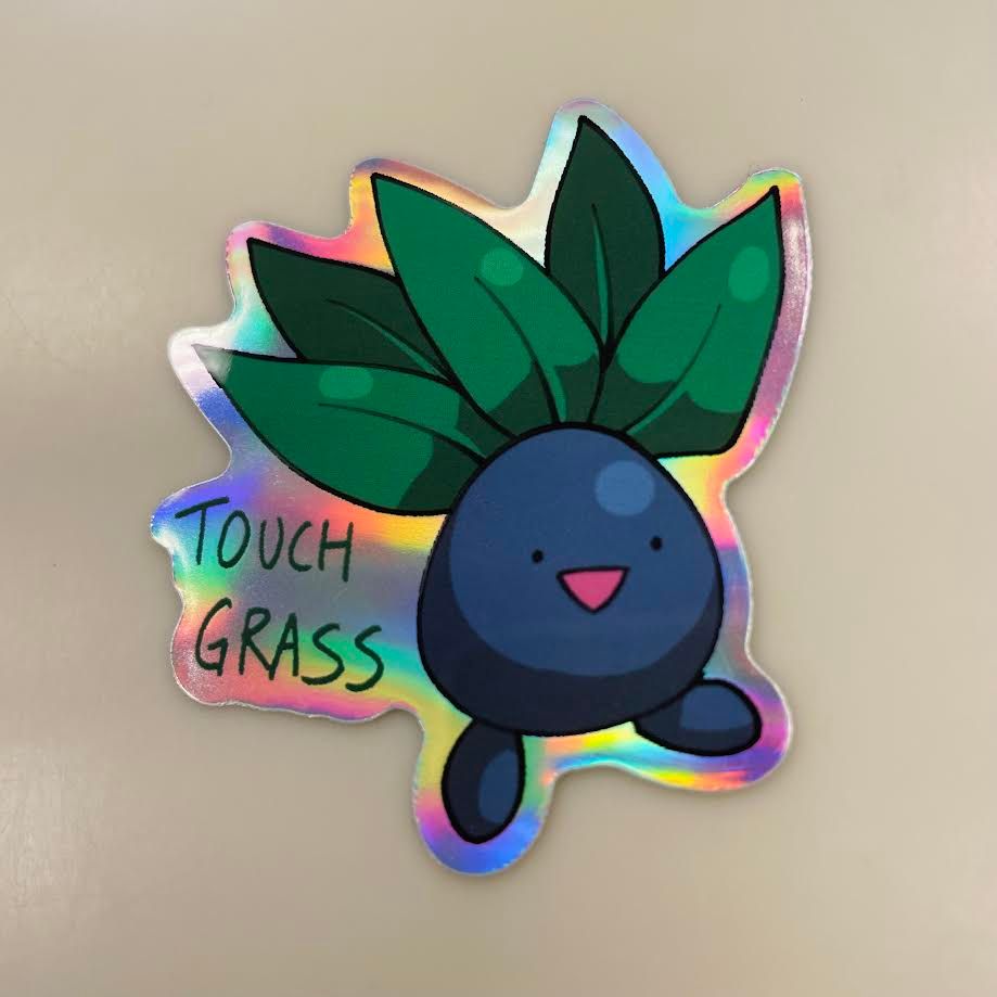 Pokemon Sticker, Oddish