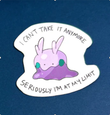 Pokemon Sticker, Goomy