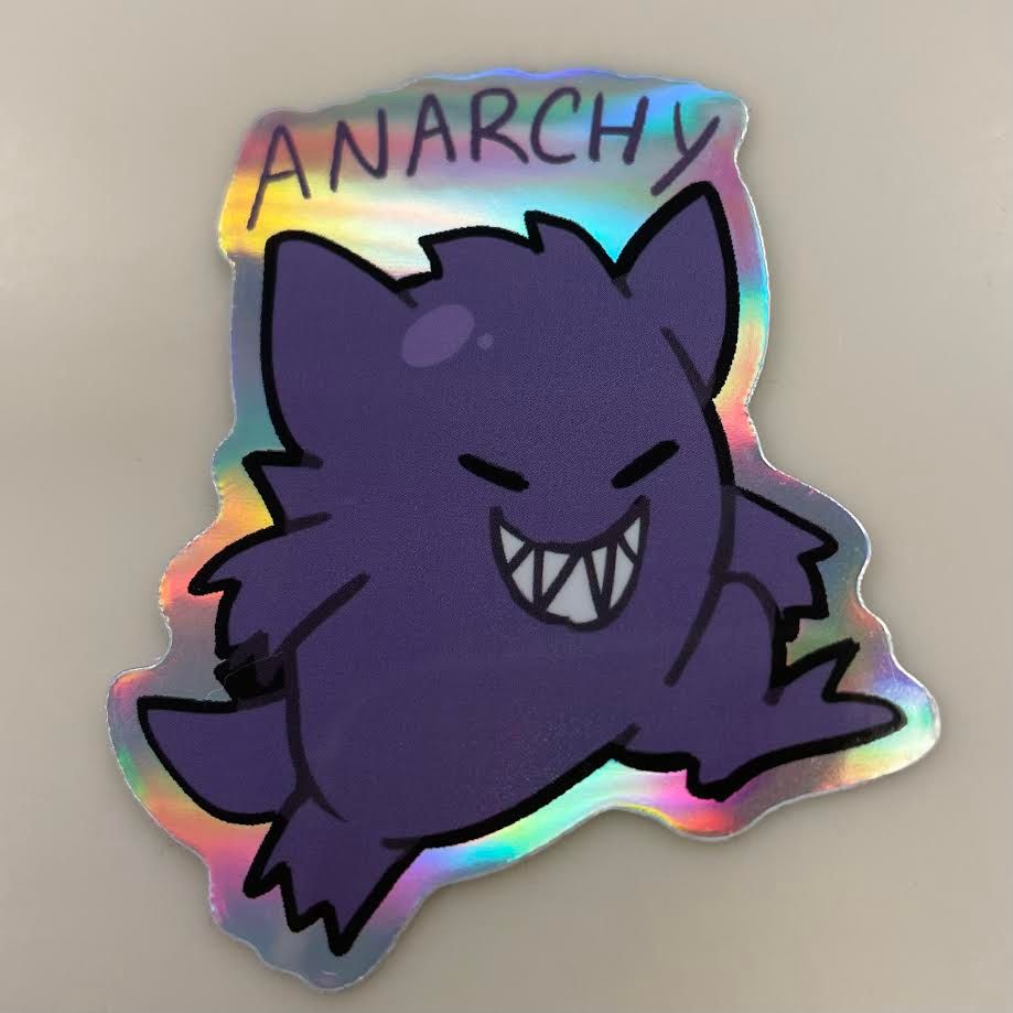 Pokemon Sticker, Gengar