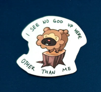 Pokemon Sticker, Bidoof
