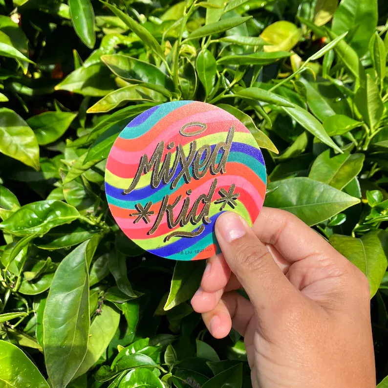 Sticker, Mixed Kid-gold