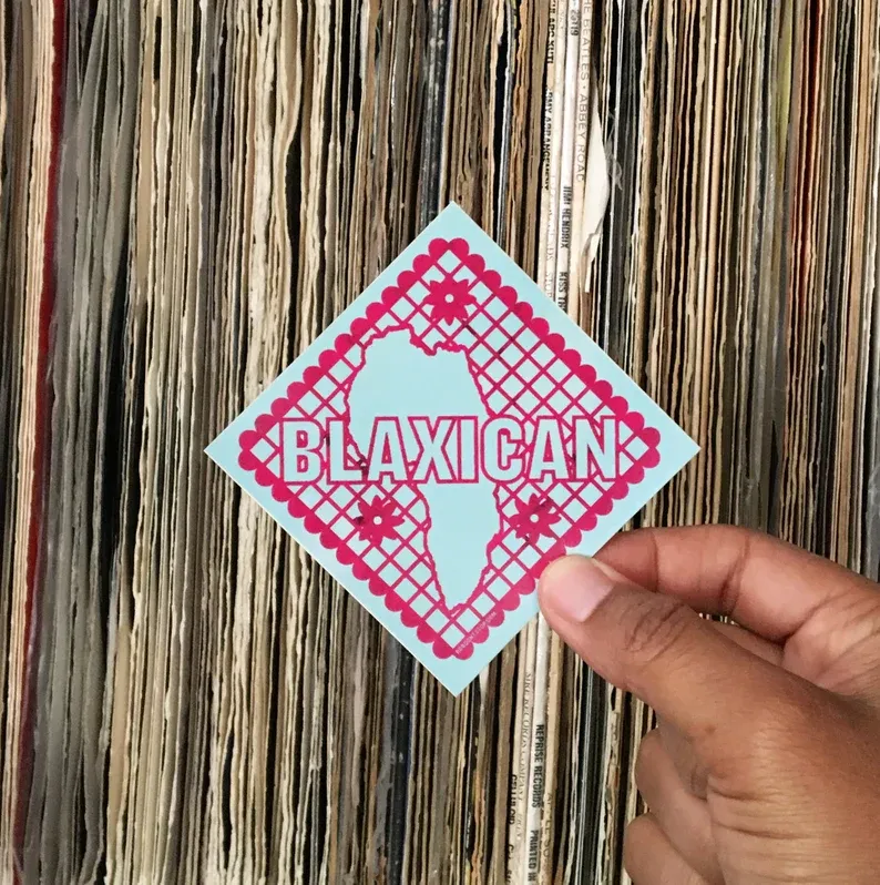 Sticker, Blaxican sticker Sticker, Blaxican sticker