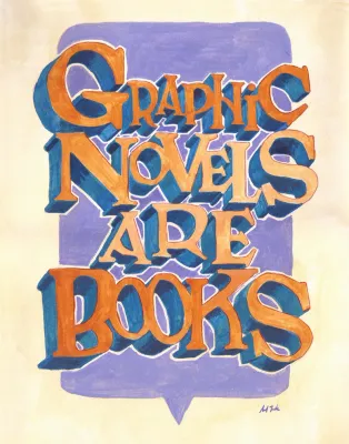 Print, Graphic Novels Are Books