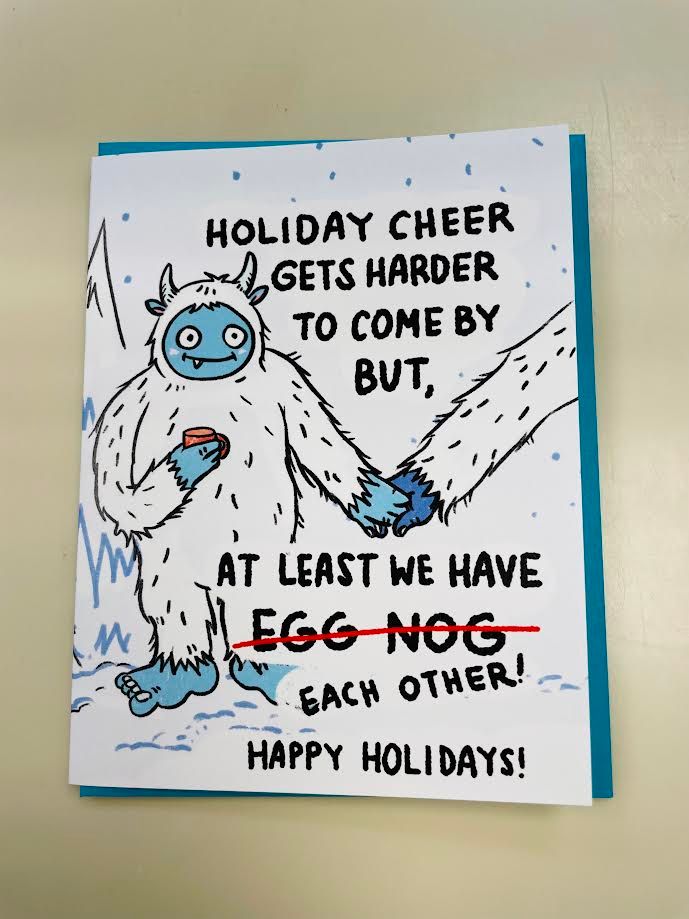We have each other Yeti Holiday card
