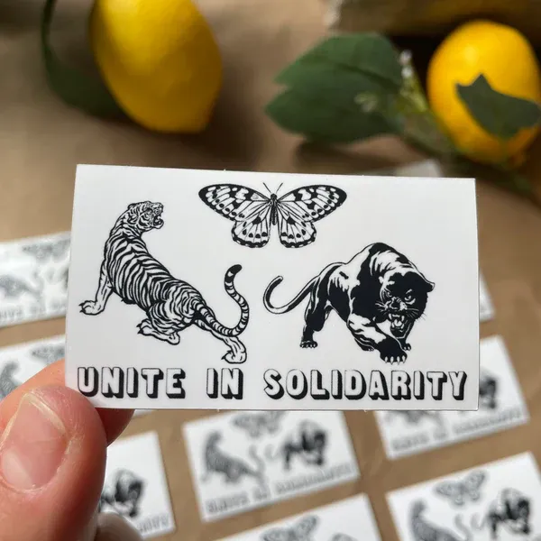 Unite In Solidarity Sticker