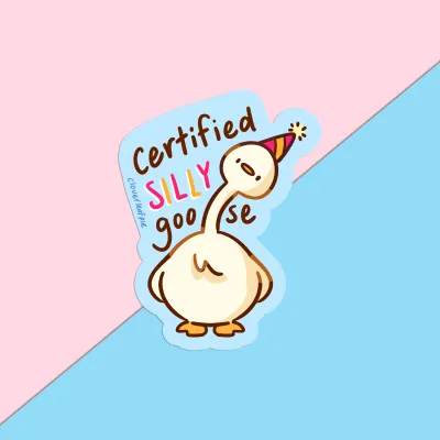 Certified Silly Goose Sticker