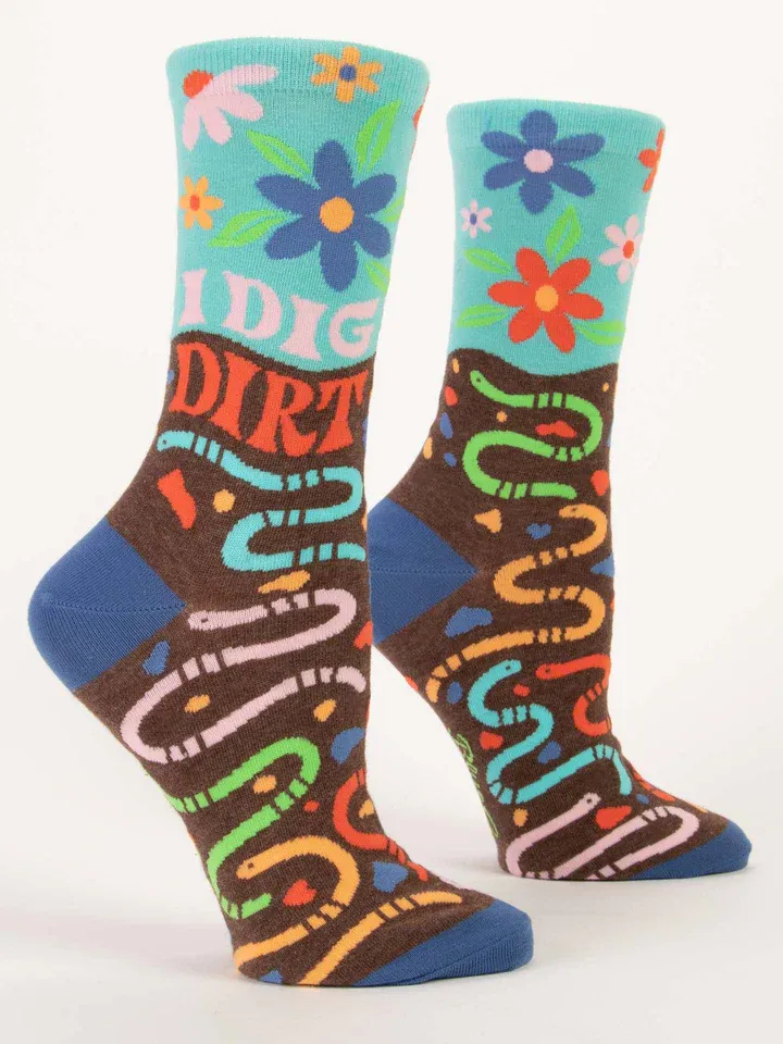 I Dig Dirt Women&#39;s Crew Socks