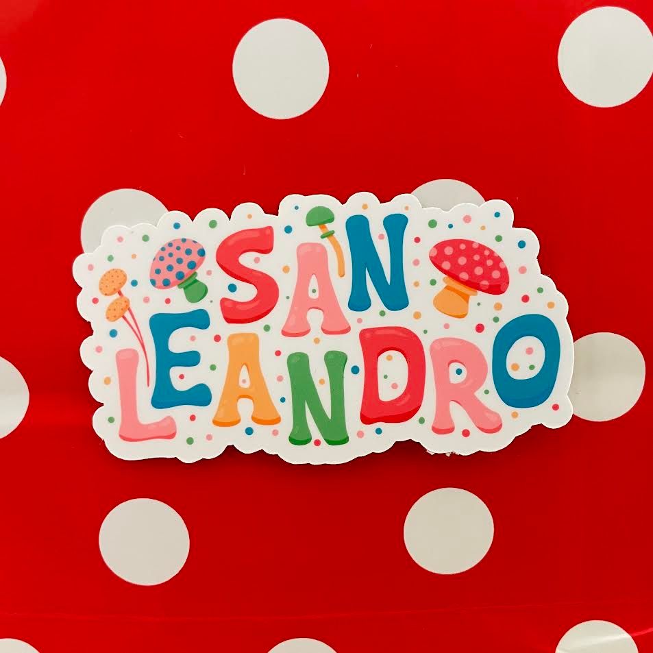 San Leandro City Sticker