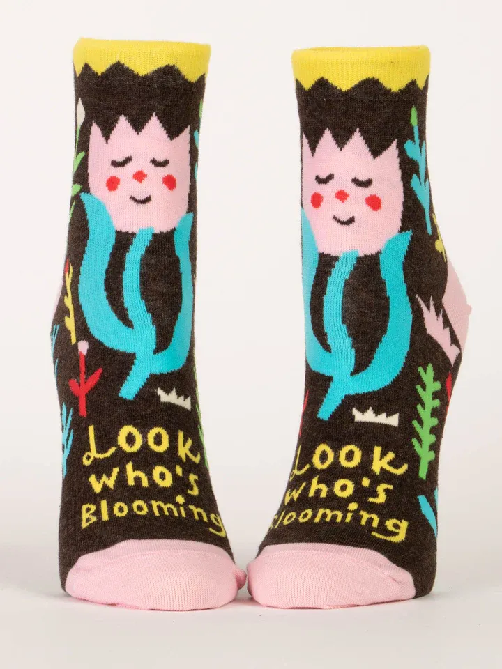 Look Who&#39;s Blooming Women&#39;s Ankle Socks