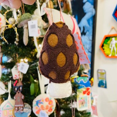 Morel Mushroom Ornament