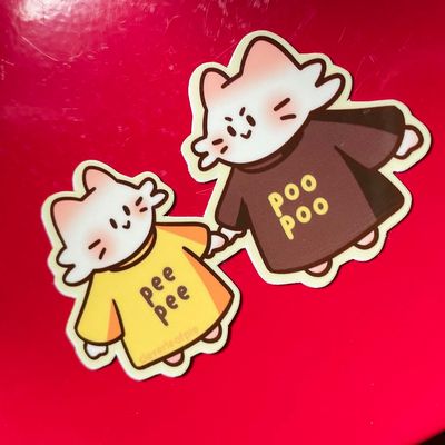 Peepee Poopoo Sticker