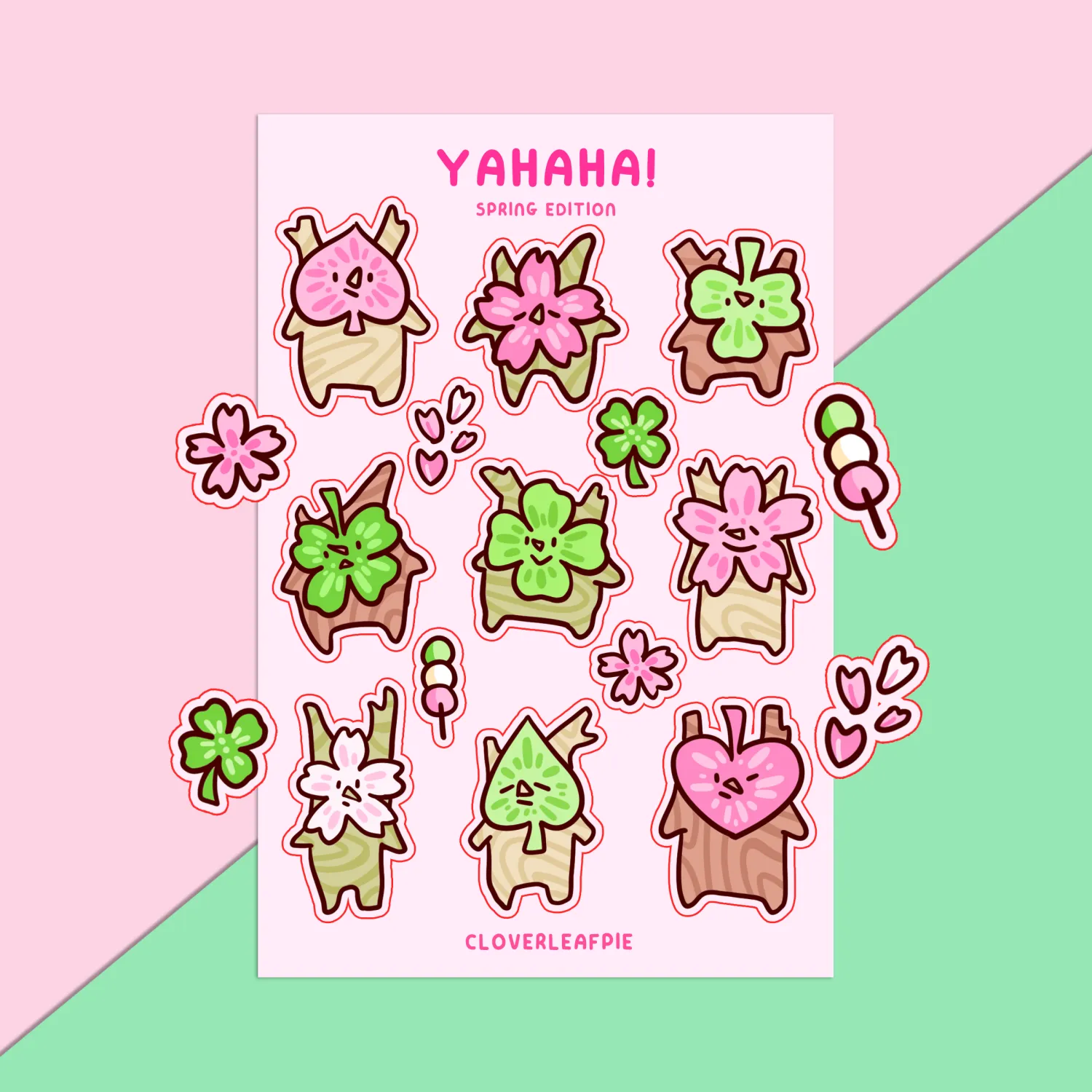 Spring Koroks Sticker Sheet 