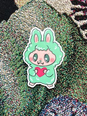 Labubu Sticker - Matcha