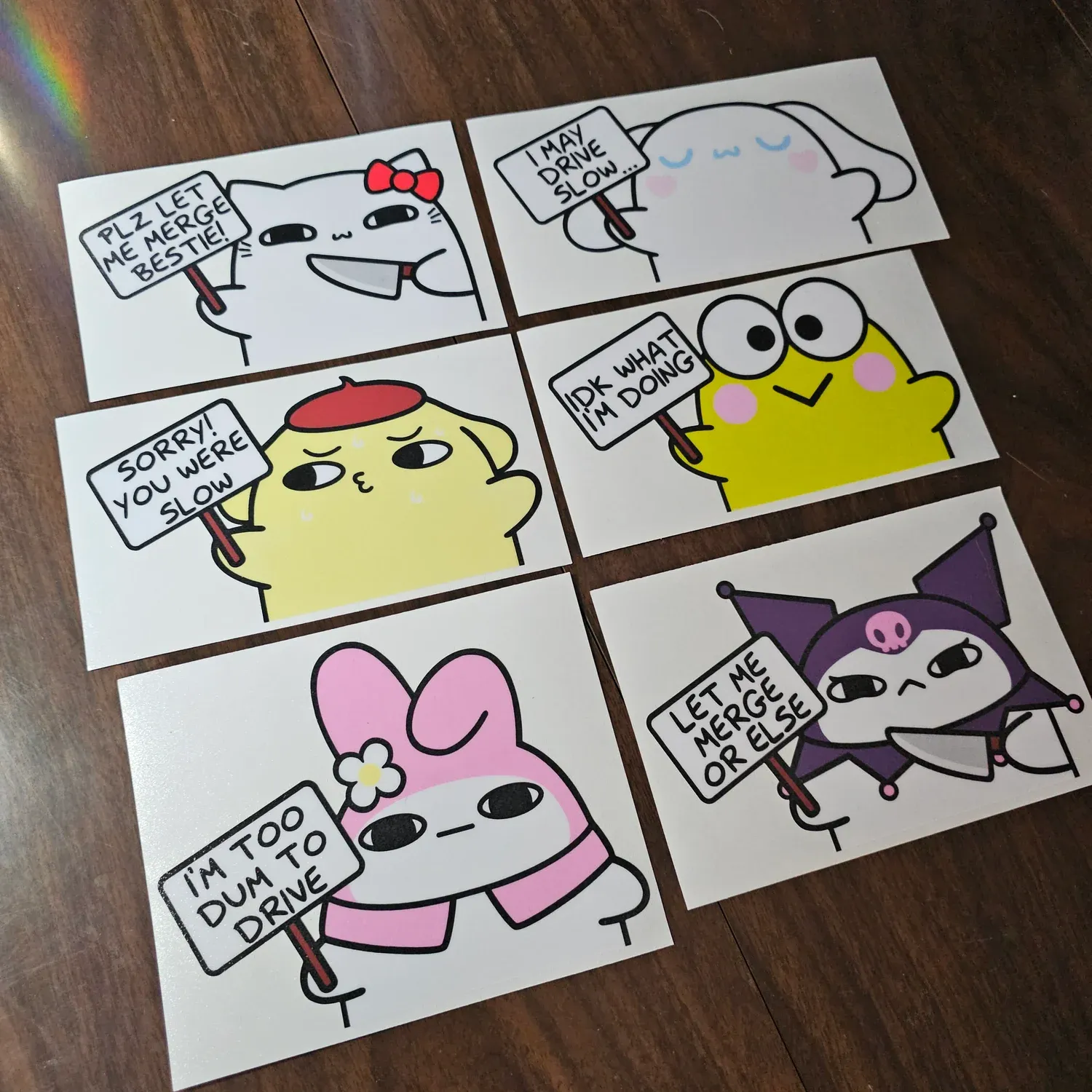 SR Pom Pom Purin Peeker