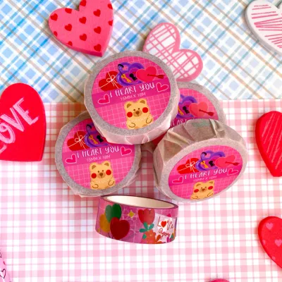 V-Day Pink Deco Washi Tape