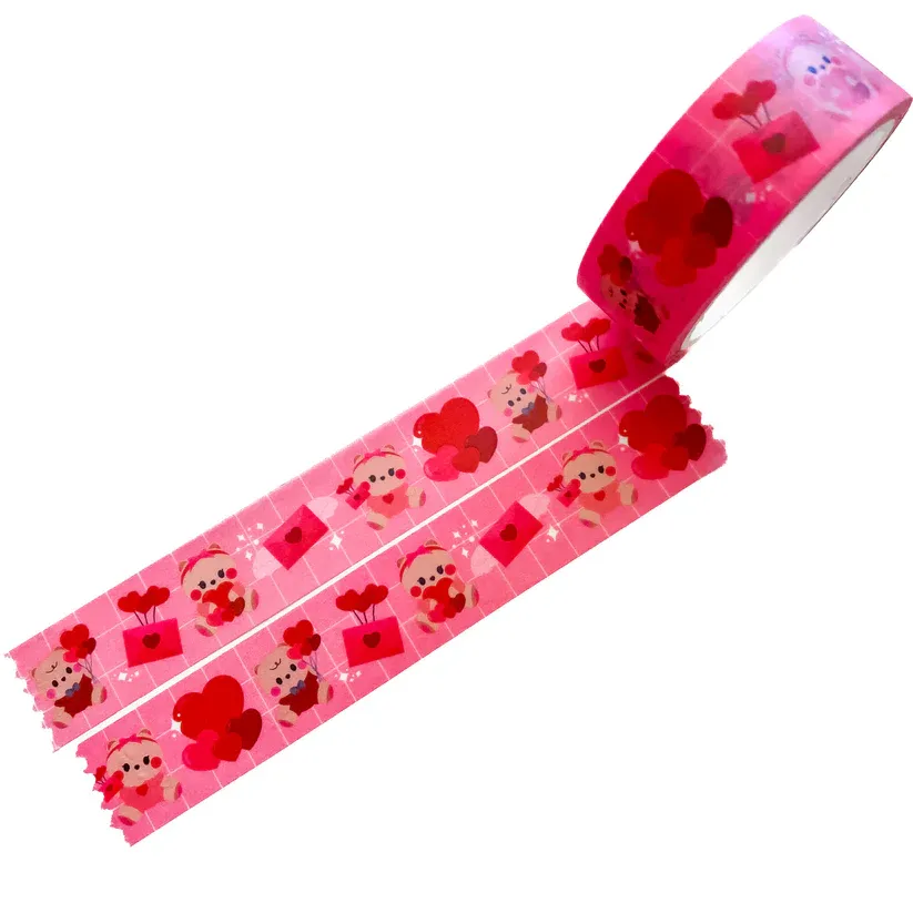 Love Is In The Air Bears Washi Tape Love Is In The Air Bears Washi Tape